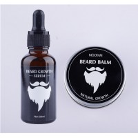 100% Organic Natural Private Label 30g Beard Balm Oil Men Beard Wax Care Beard Balm For Men