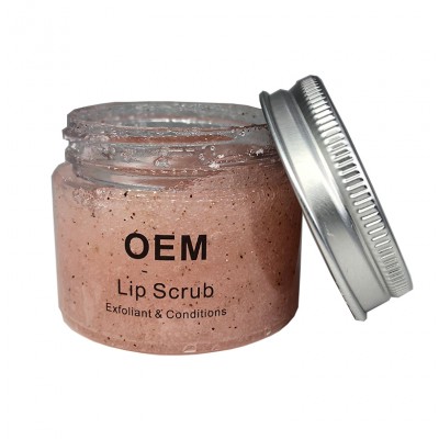 Wholesale Exfoliating Moisturizing Natural Organic Lip Scrub Private Label